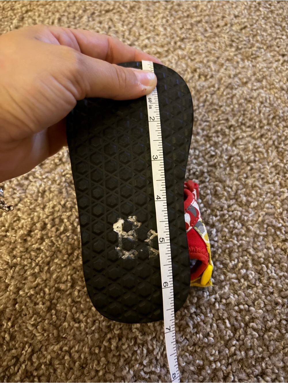 Vans Toddler Tri-Lock Primary Camo sandals Size Unknown I Believe 9 Or 9.5 - Picture 5 of 5